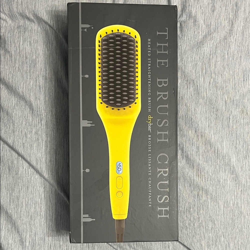Drybar The Brush Crush Heated Straightening Brush